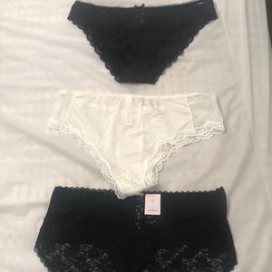 NWT- 3 pairs of underwear